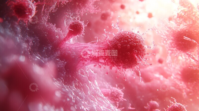 高清大图下载【趣麦麦图】子宫内膜癌细胞环境1