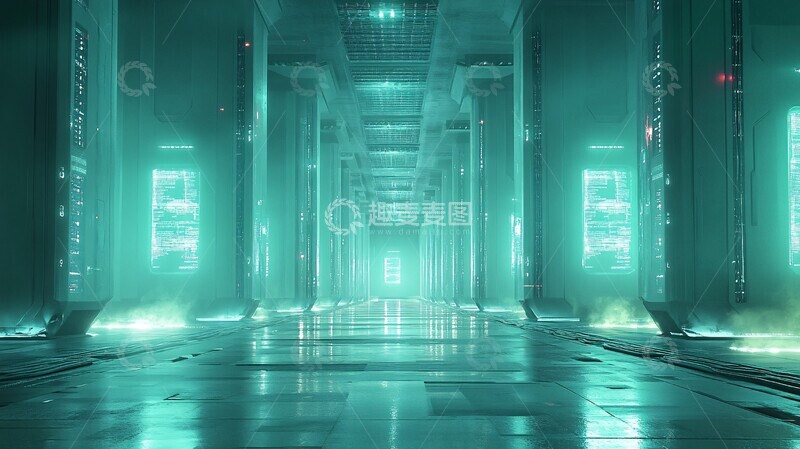 高清大图下载【趣麦麦图】未来数据中心1