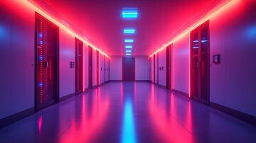 服务器机房灯光1