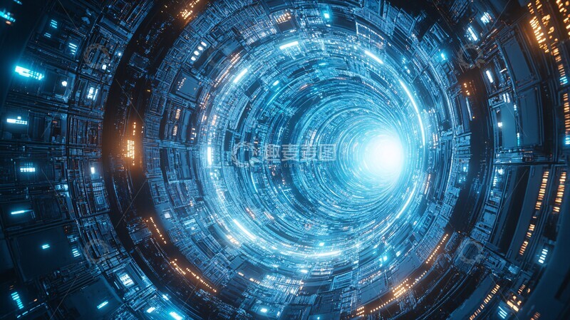 高清大图下载【趣麦麦图】智能系统光环