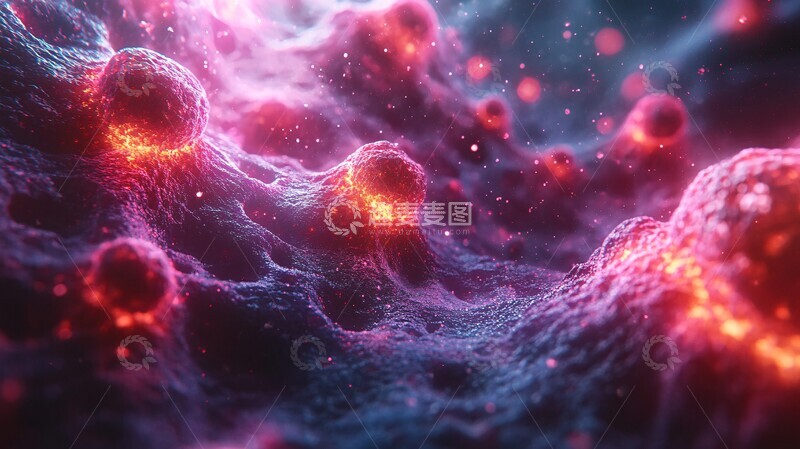 高清大图下载【趣麦麦图】细胞分裂的微观世界2