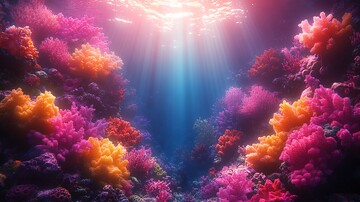外星珊瑚礁生物1