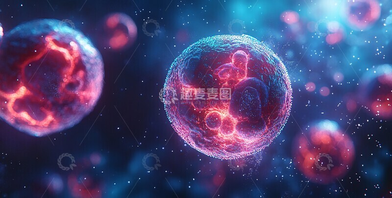 高清大图下载【趣麦麦图】人体细胞与卵细胞