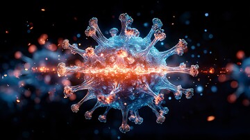 抗体覆盖病毒表面1