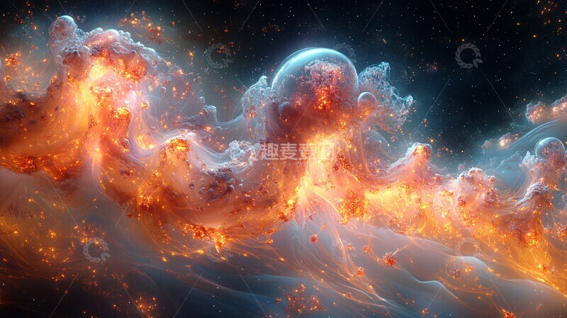 高清大图下载【趣麦麦图】生物机械舰队1