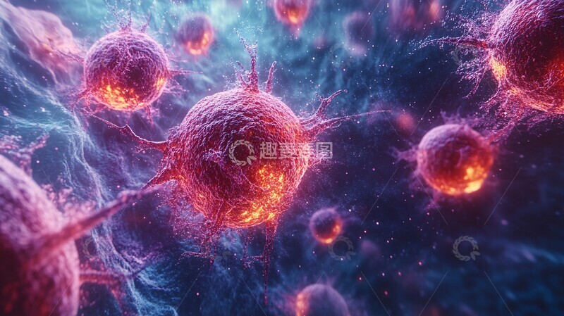 高清大图下载【趣麦麦图】细胞分裂的微观世界3