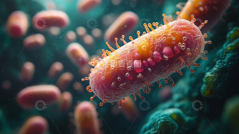 高清大图下载【趣麦麦图】细菌显微照片2