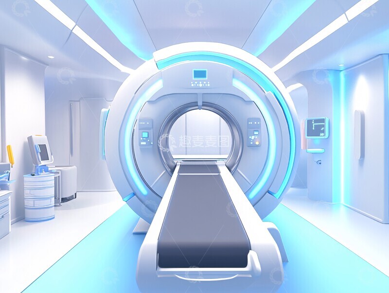 高清大图下载【趣麦麦图】核磁共振扫描仪2