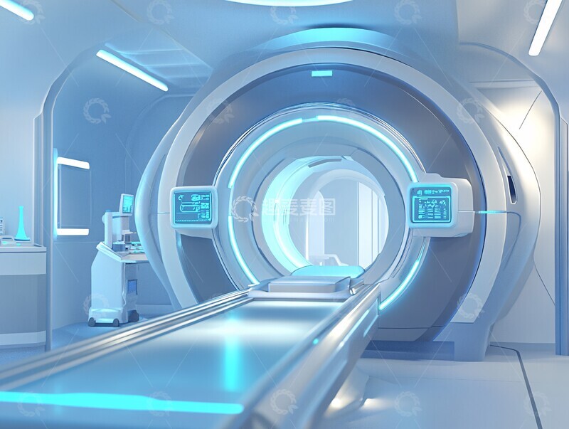 高清大图下载【趣麦麦图】核磁共振扫描仪
