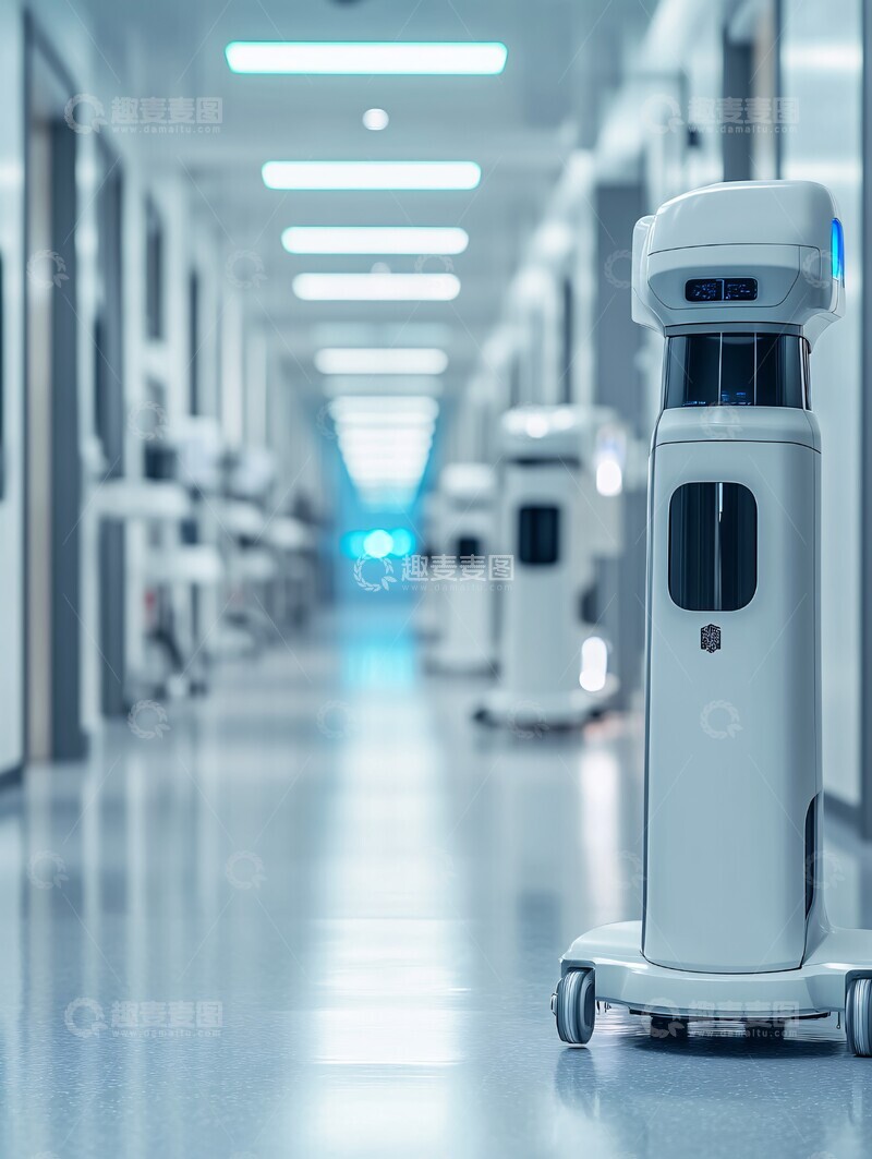 高清大图下载【趣麦麦图】智能医院数字化3