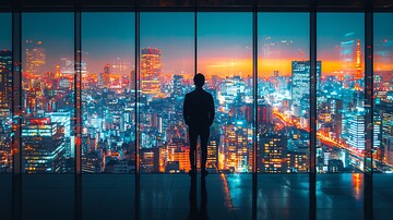 学生窗前景学生窗户夜景2