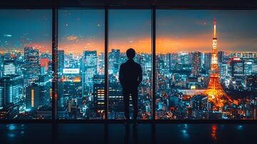 学生窗前景学生窗户夜景1