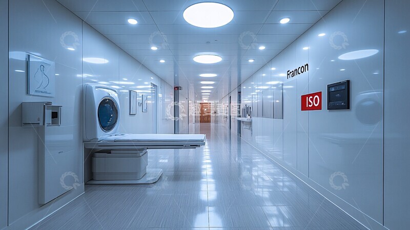 高清大图下载【趣麦麦图】医用光机房医用房间墙壁