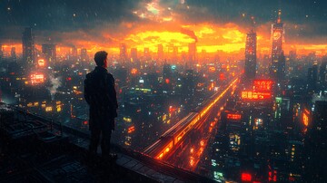 阳台夜色阳台夜色公寓2