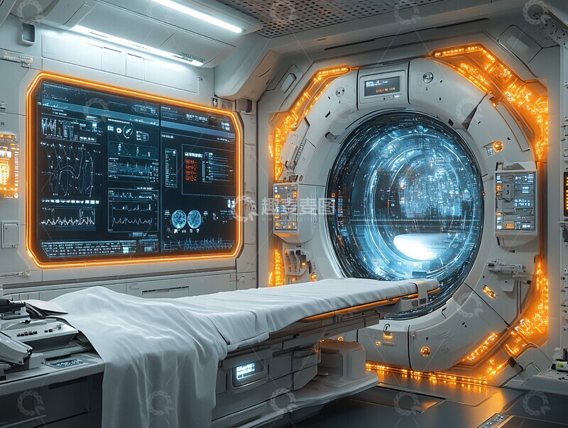 高清大图下载【趣麦麦图】实验室全息屏幕设备