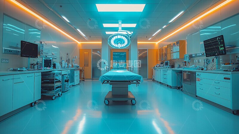 高清大图下载【趣麦麦图】手术室设备齐全1