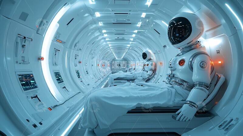 高清大图下载【趣麦麦图】太空医疗技术