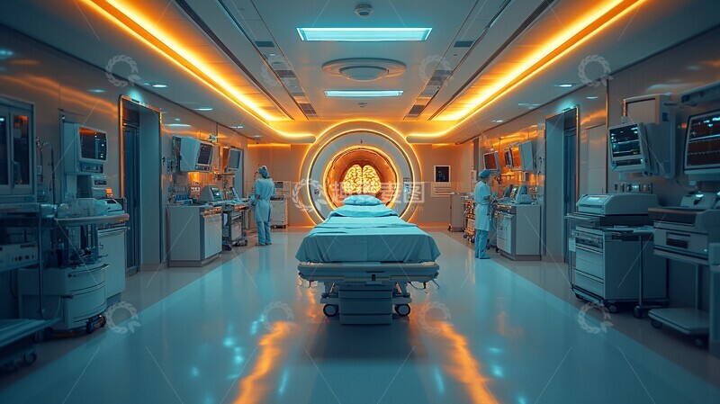 高清大图下载【趣麦麦图】脑部手术设备展示1