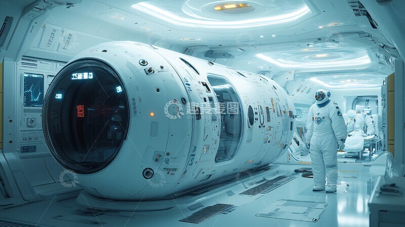 高清大图下载【趣麦麦图】太空医疗技术1