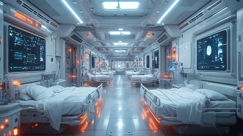 高清大图下载【趣麦麦图】医疗设备连接系统