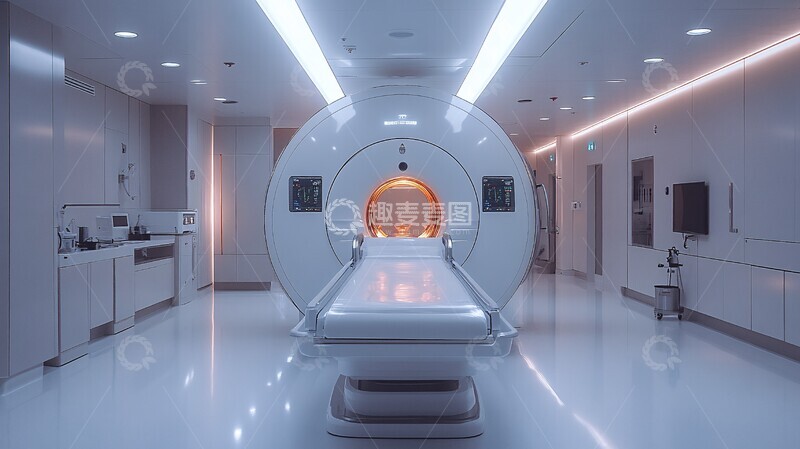 高清大图下载【趣麦麦图】医疗设备室扫描仪2