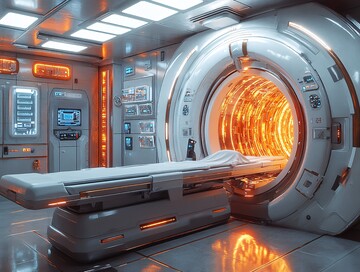 实验室全息屏幕设备1