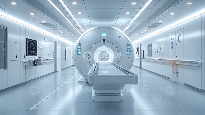 高清大图下载【趣麦麦图】医疗设备室扫描仪1