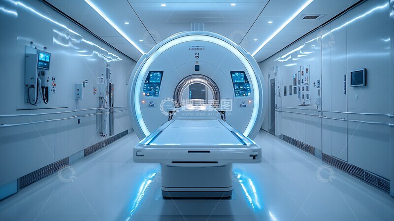 高清大图下载【趣麦麦图】医疗设备室扫描仪