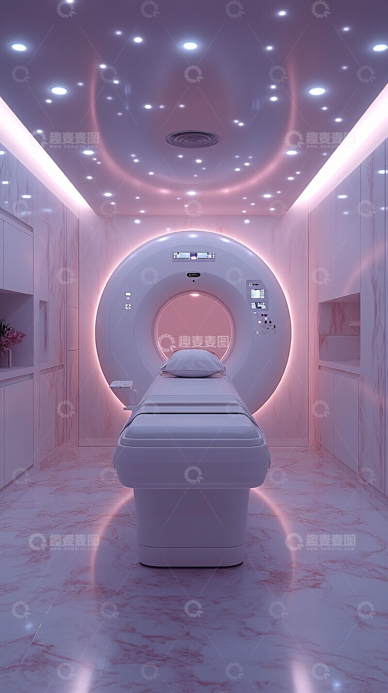 高清大图下载【趣麦麦图】白色房间扫描仪