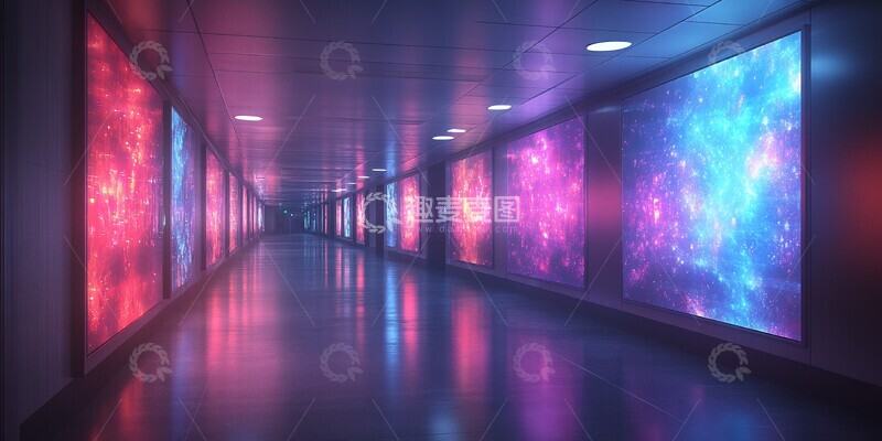 高清大图下载【趣麦麦图】未来医院投影技术2