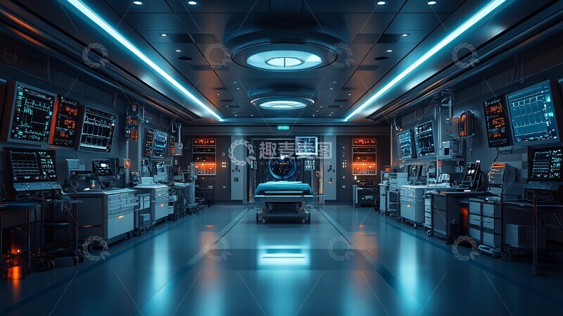高清大图下载【趣麦麦图】重症监护室设备4