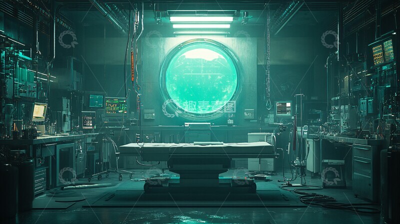 高清大图下载【趣麦麦图】医疗椅实验场景3