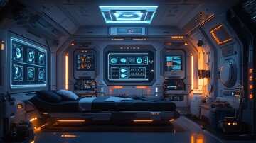 护士室设计护士设计现代1