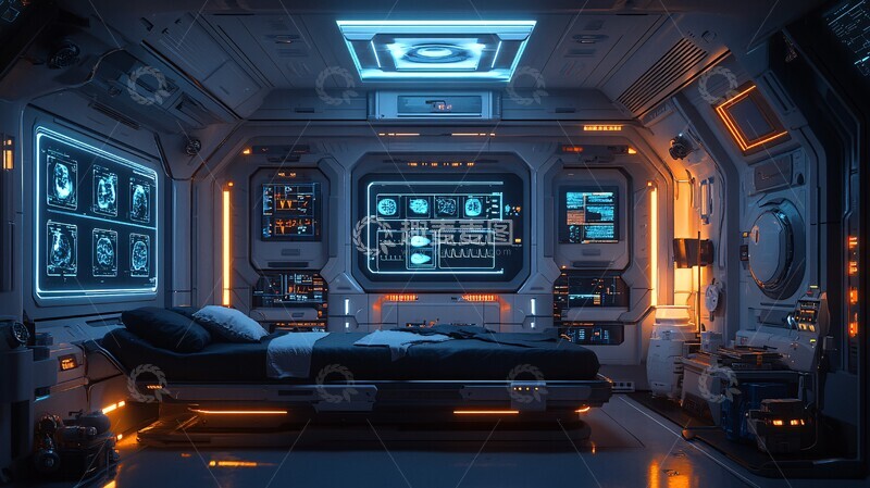 高清大图下载【趣麦麦图】护士室设计护士设计现代1