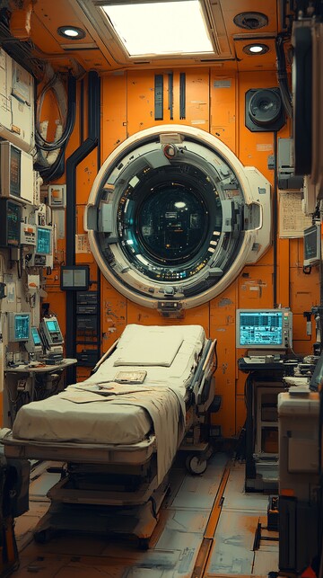 医疗室科幻动漫