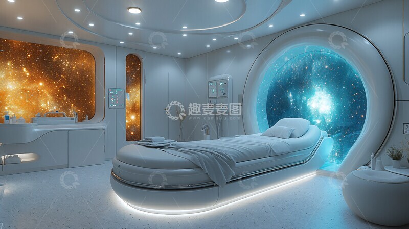 高清大图下载【趣麦麦图】生物共振诊疗室1