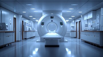 与扫描仪扫描磁共振成像2