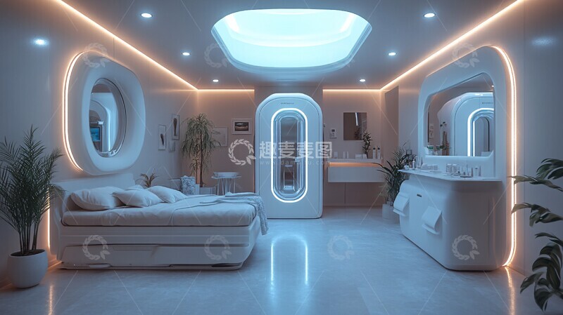 高清大图下载【趣麦麦图】生物共振诊疗室3