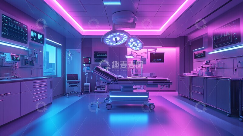 高清大图下载【趣麦麦图】高科技手术室6