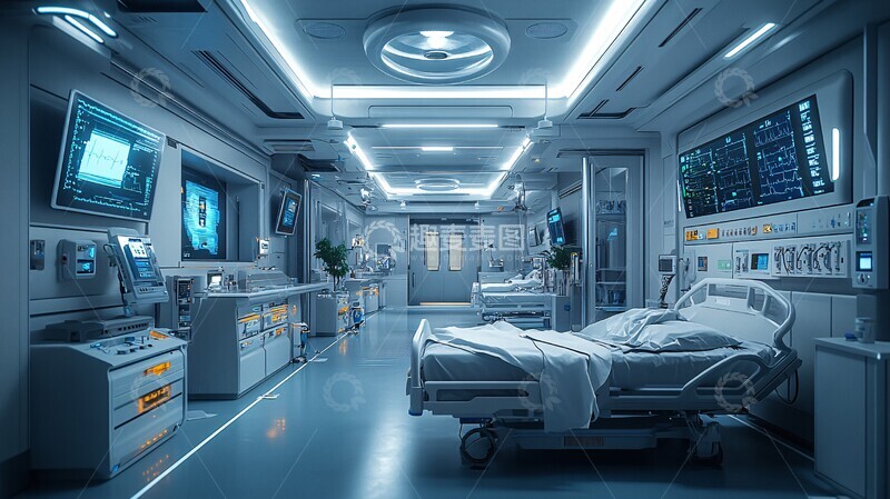 高清大图下载【趣麦麦图】重症监护室设备5