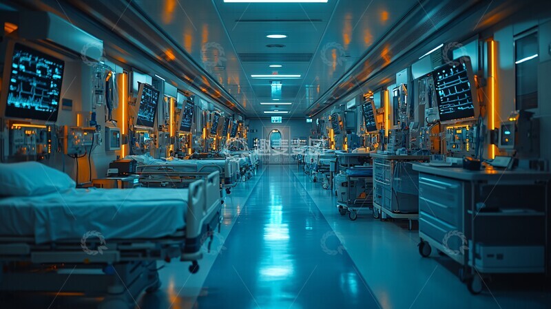 高清大图下载【趣麦麦图】重症监护室设备6