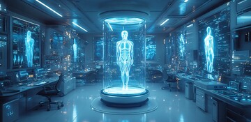 人体结构全息显示1