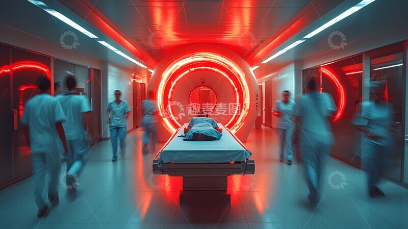 高清大图下载【趣麦麦图】紧急扫描室医院扫描紧急2