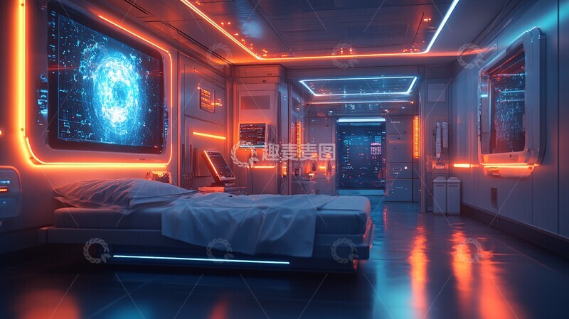 高清大图下载【趣麦麦图】未来医疗科技展示