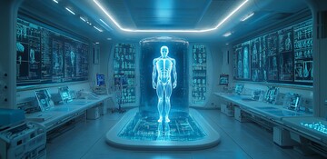 人体结构全息显示