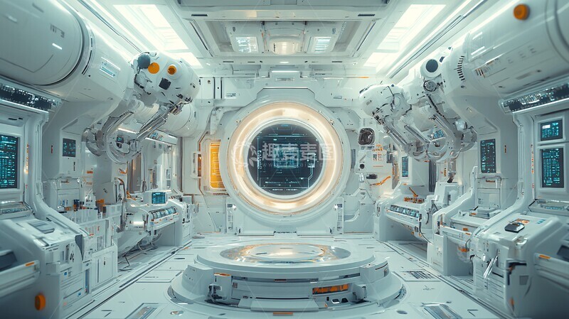 高清大图下载【趣麦麦图】-科技圆形展示台