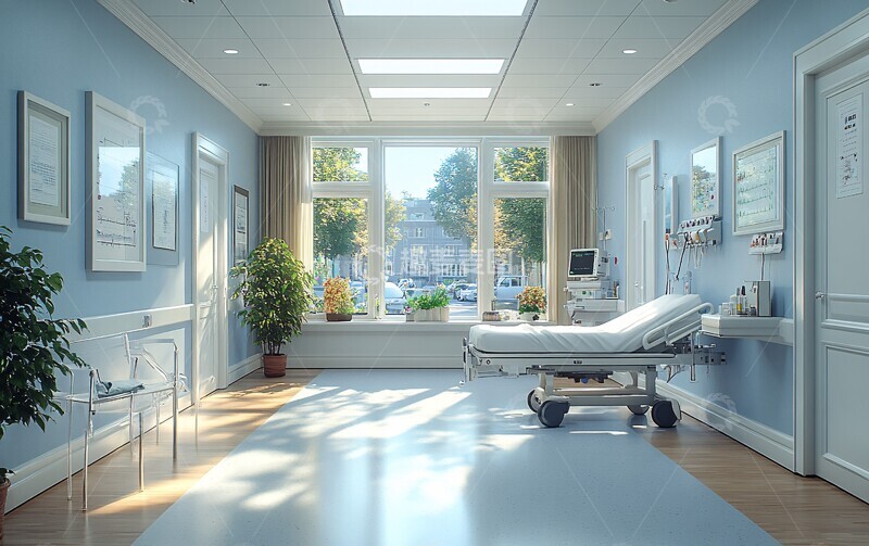 高清大图下载【趣麦麦图】无人医疗中心2