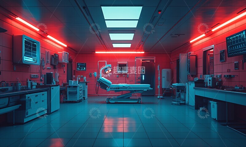 高清大图下载【趣麦麦图】未来手术室建筑