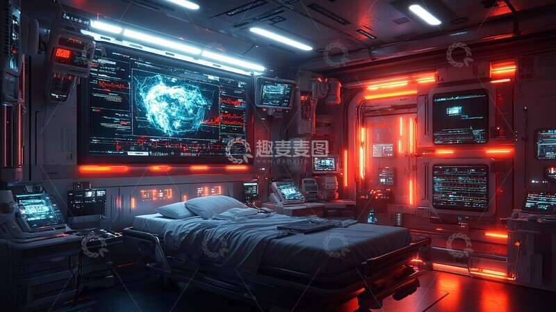 高清大图下载【趣麦麦图】未来医疗科技展示2