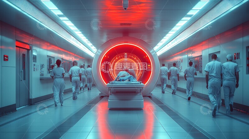 高清大图下载【趣麦麦图】紧急扫描室医院扫描紧急1